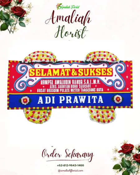 Papan Bunga Ucapan Selamat Kedungsolo